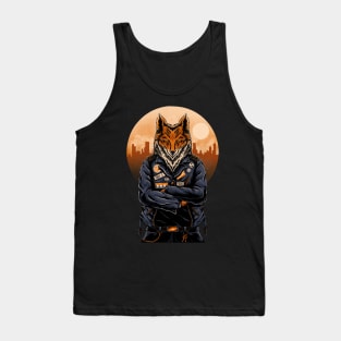 fox cyberpunk Tank Top